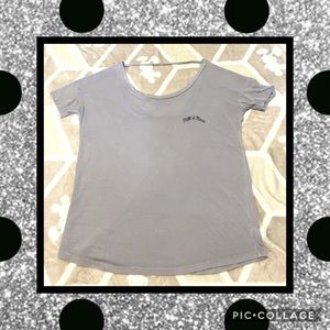 ❤️ 5/$20 VS PINK open back short sleeve tee